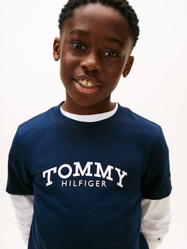 T-shirts korte mouw navy Tommy Hilfiger