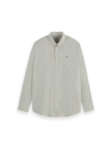 Hemden lange mouw groen Scotch & Soda