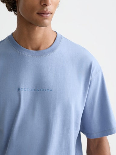 T-shirts korte mouw blauw Scotch & Soda