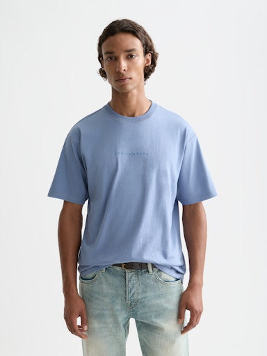 T-shirts korte mouw blauw Scotch & Soda