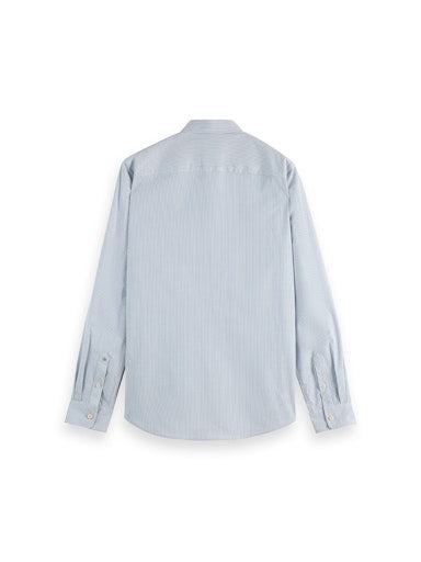 Hemden lange mouw blauw Scotch & Soda