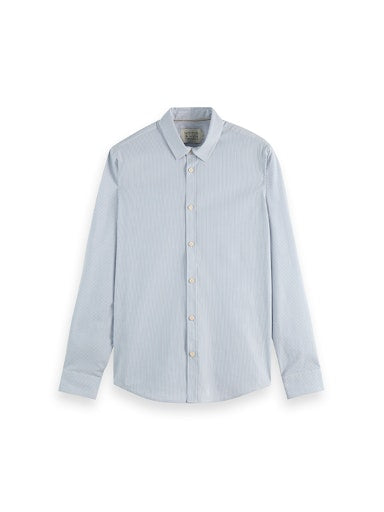 Hemden lange mouw blauw Scotch & Soda