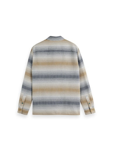 Hemden lange mouw blauw Scotch & Soda
