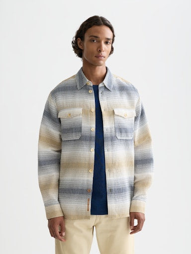 Hemden lange mouw blauw Scotch & Soda