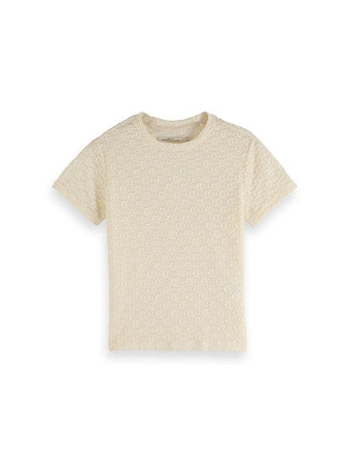 T-shirts korte mouw geel Scotch & Soda