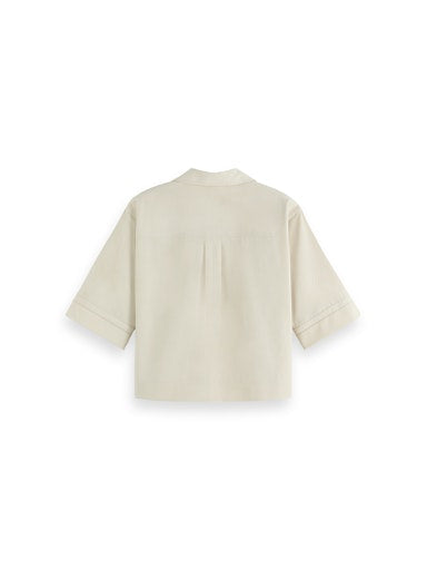 Blouses korte mouw navy Scotch & Soda