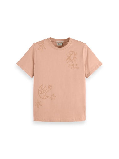 T-shirts korte mouw roze Scotch & Soda