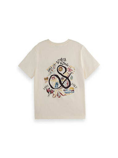T-shirts korte mouw geel Scotch & Soda