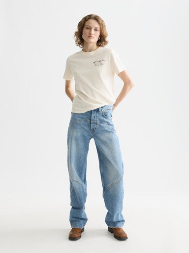 T-shirts korte mouw geel Scotch & Soda