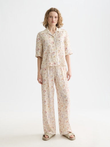 Blouses korte mouw blauw Scotch & Soda