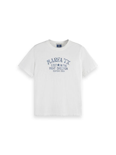 T-shirts korte mouw wit Scotch & Soda
