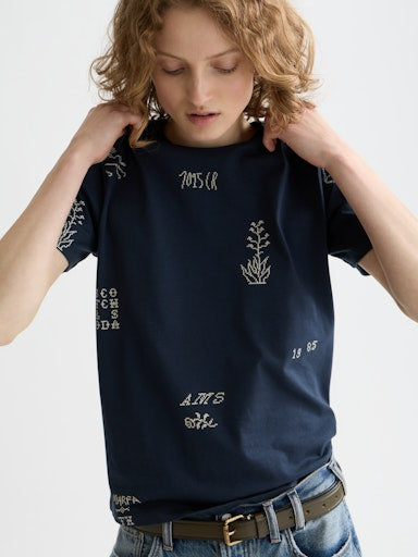 T-shirts korte mouw grijs Scotch & Soda