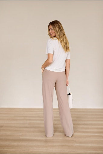 T-shirts korte mouw beige Studio Anneloes