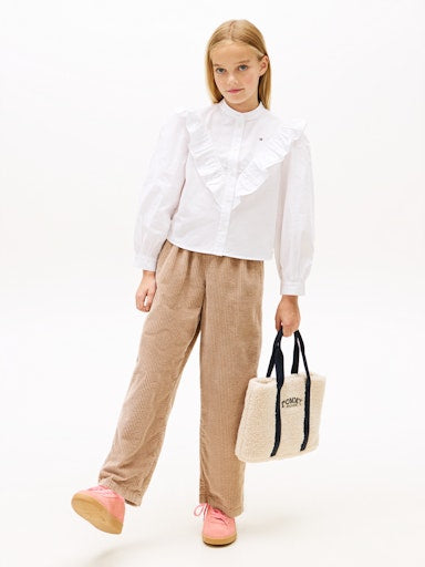 Blouses lange mouw wit Tommy Hilfiger