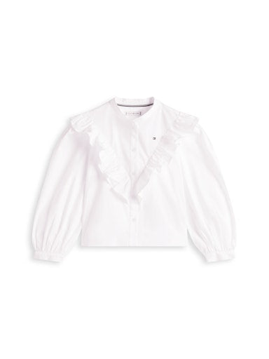 Blouses lange mouw wit Tommy Hilfiger