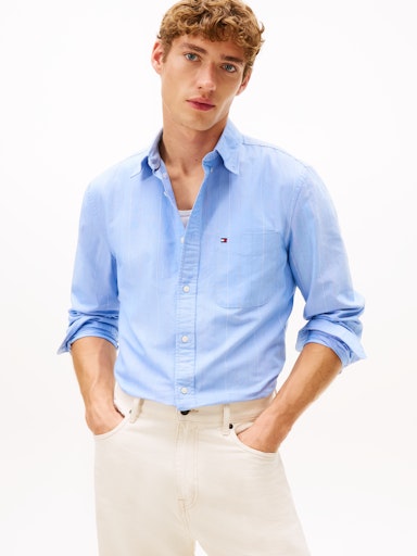 Hemden lange mouw multicolor Tommy Hilfiger