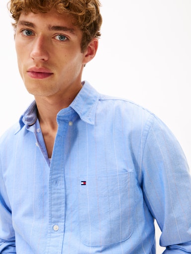 Hemden lange mouw multicolor Tommy Hilfiger