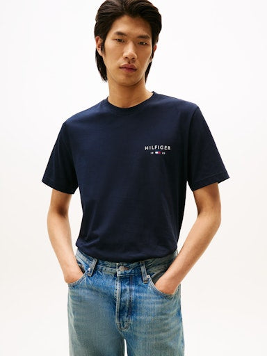 T-shirts korte mouw navy Tommy Hilfiger