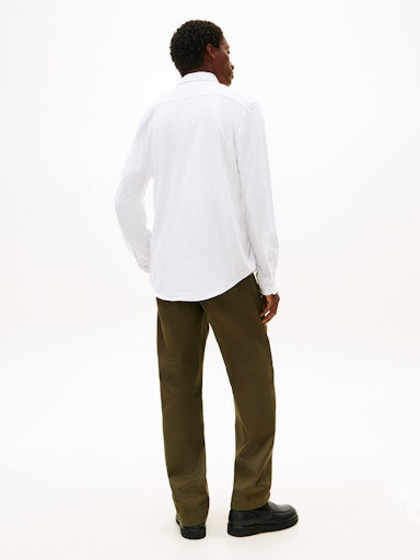 Hemden lange mouw wit Tommy Hilfiger