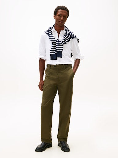 Hemden lange mouw wit Tommy Hilfiger