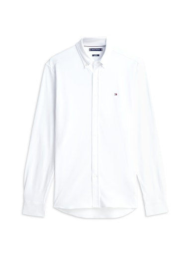 Hemden lange mouw wit Tommy Hilfiger