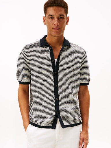 Polo's korte mouw blauw Tommy Hilfiger