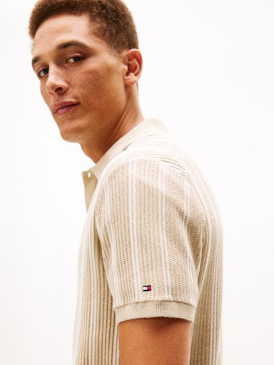 Polo's korte mouw bruin Tommy Hilfiger