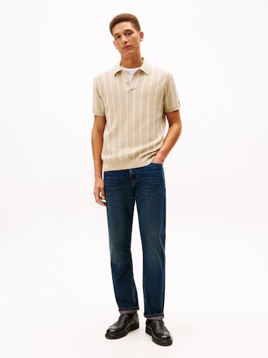 Polo's korte mouw bruin Tommy Hilfiger