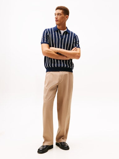 Polo's korte mouw navy Tommy Hilfiger