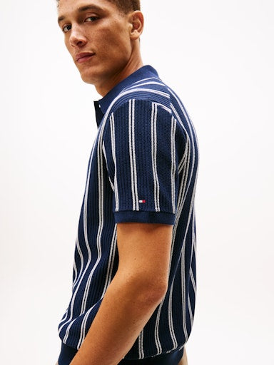 Polo's korte mouw navy Tommy Hilfiger