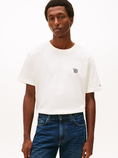 T-shirts korte mouw beige Tommy Hilfiger