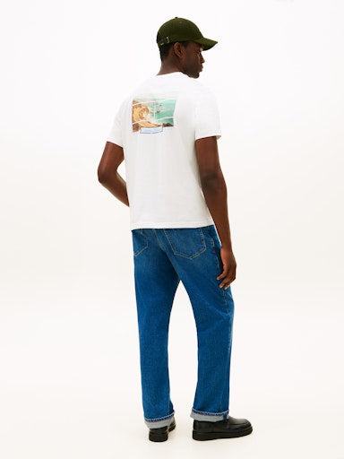 T-shirts korte mouw beige Tommy Hilfiger