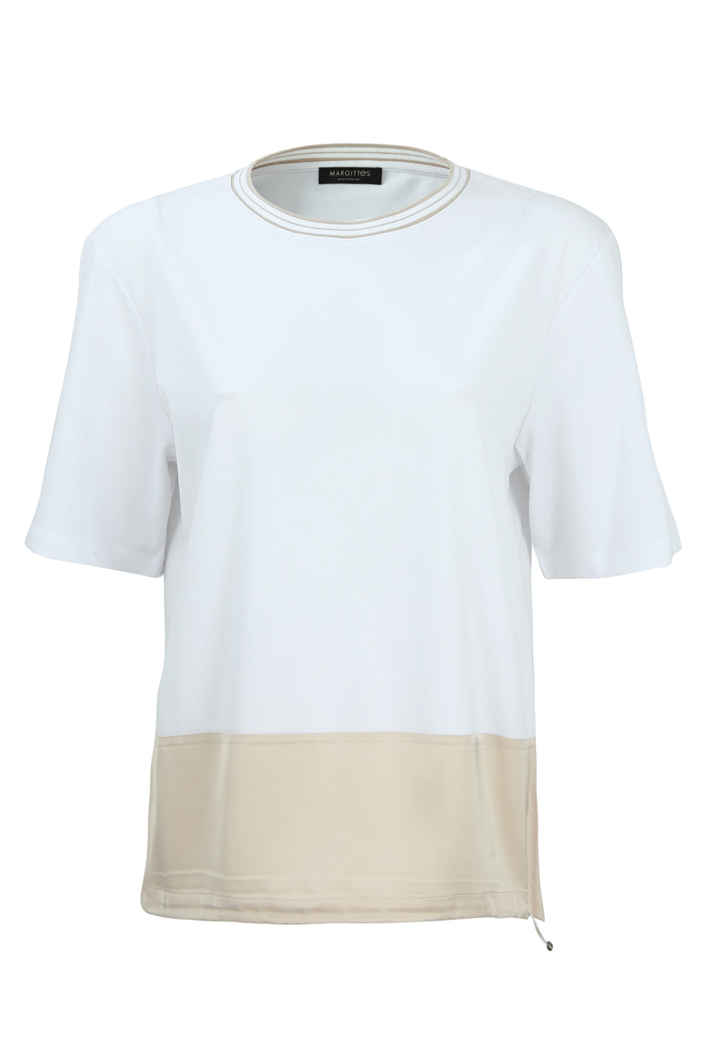 T-shirts korte mouw beige Margittes