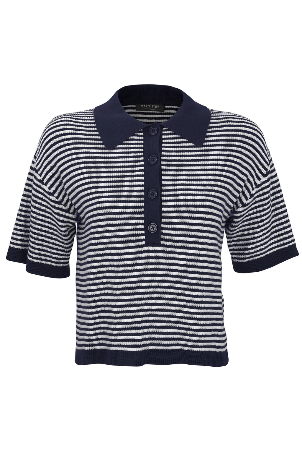 Polo's korte mouw navy Margittes