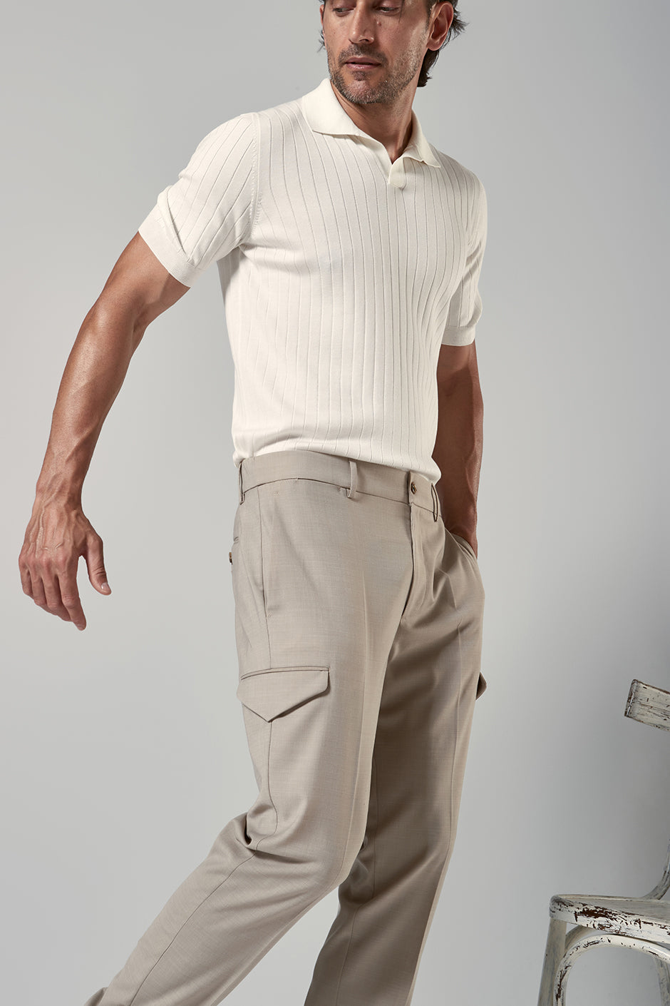 Broeken beige Berwich