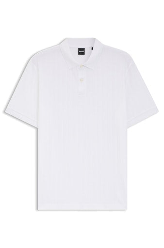 Polo's korte mouw wit Boss Men Black