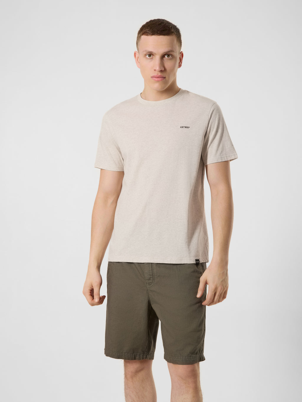 T-shirts korte mouw beige ANTWRP