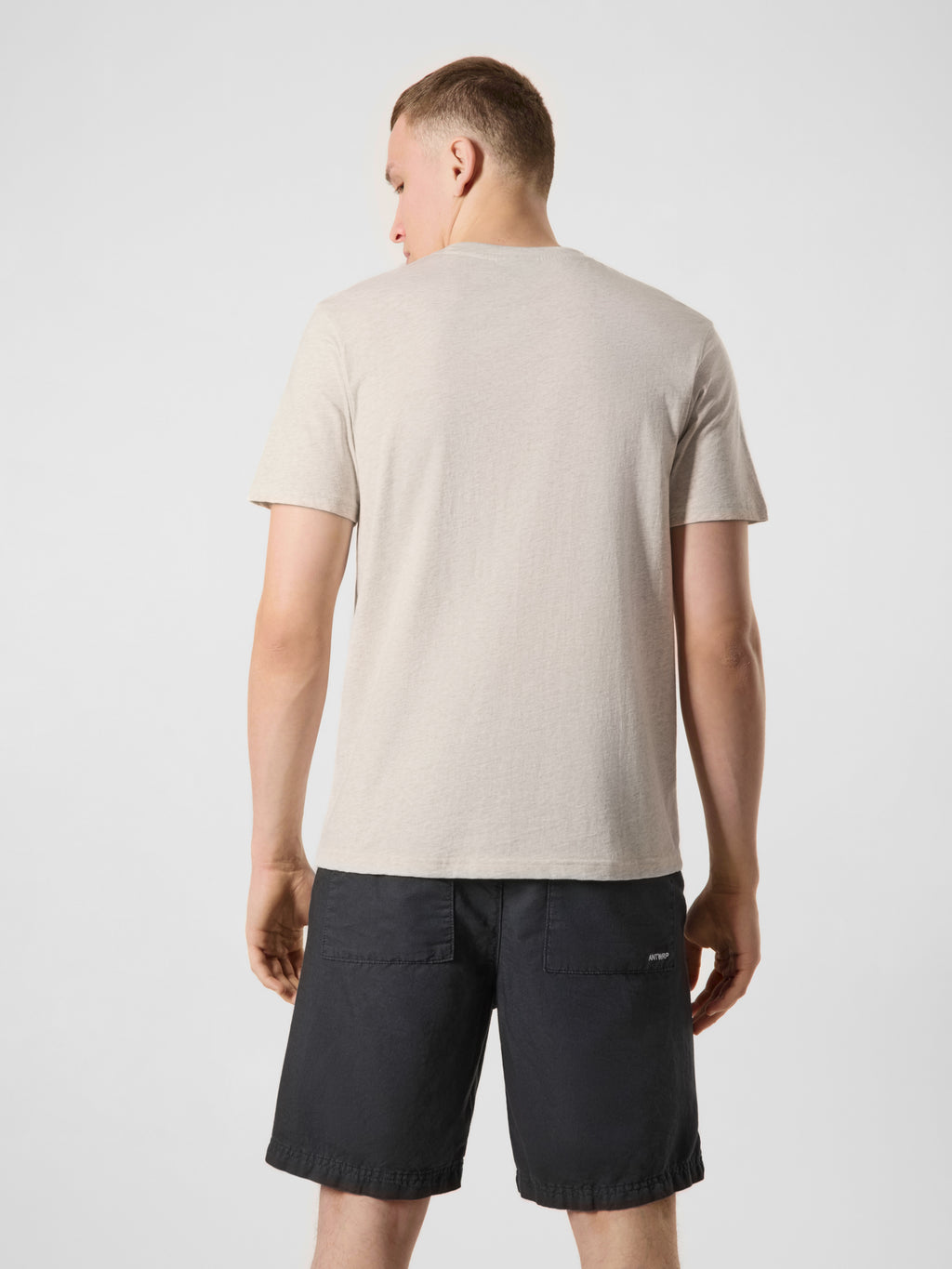 T-shirts korte mouw beige ANTWRP