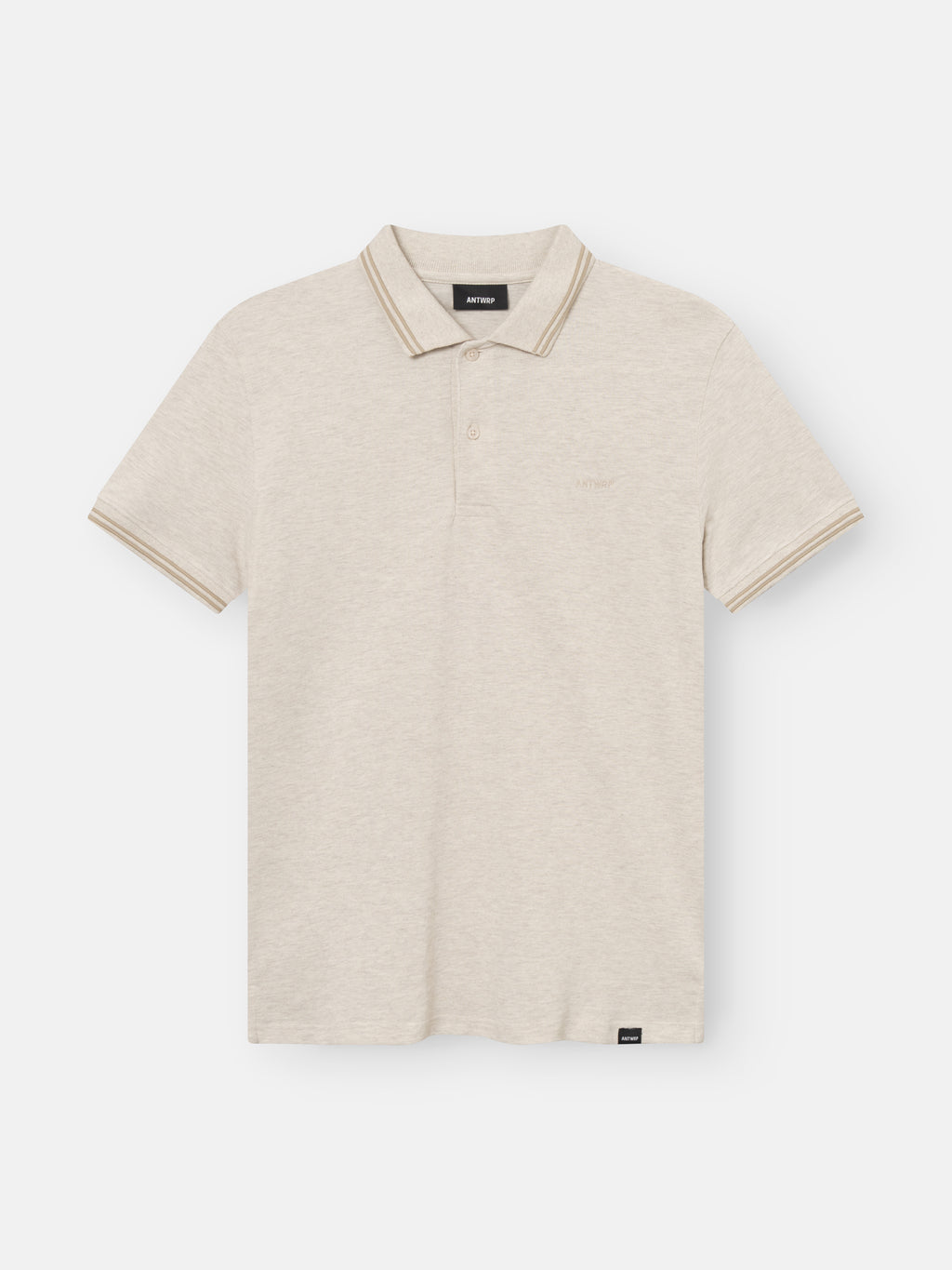 Polo's korte mouw beige ANTWRP