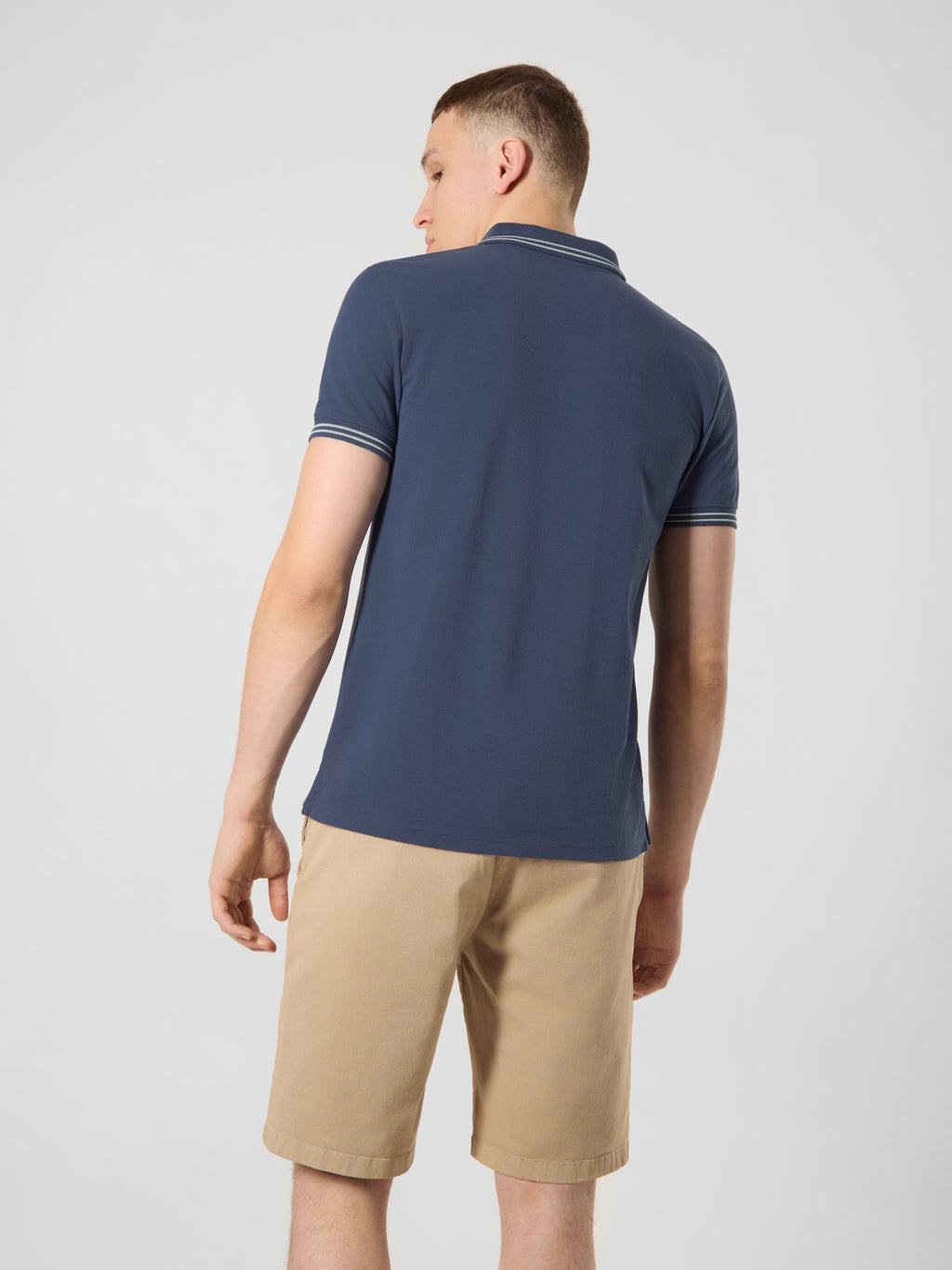 Polo's korte mouw blauw ANTWRP