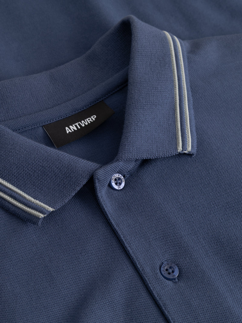 Polo's korte mouw blauw ANTWRP