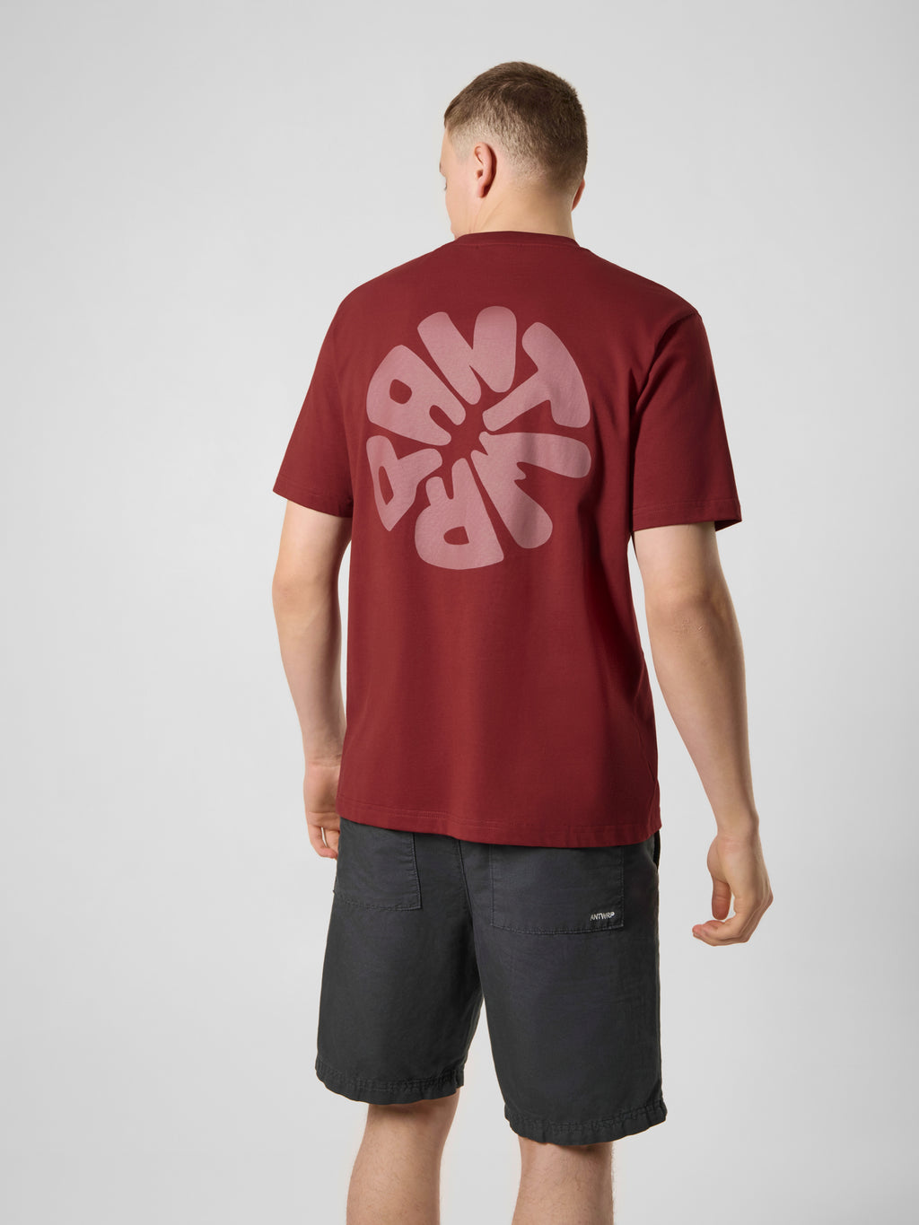 T-shirts korte mouw bordeaux ANTWRP