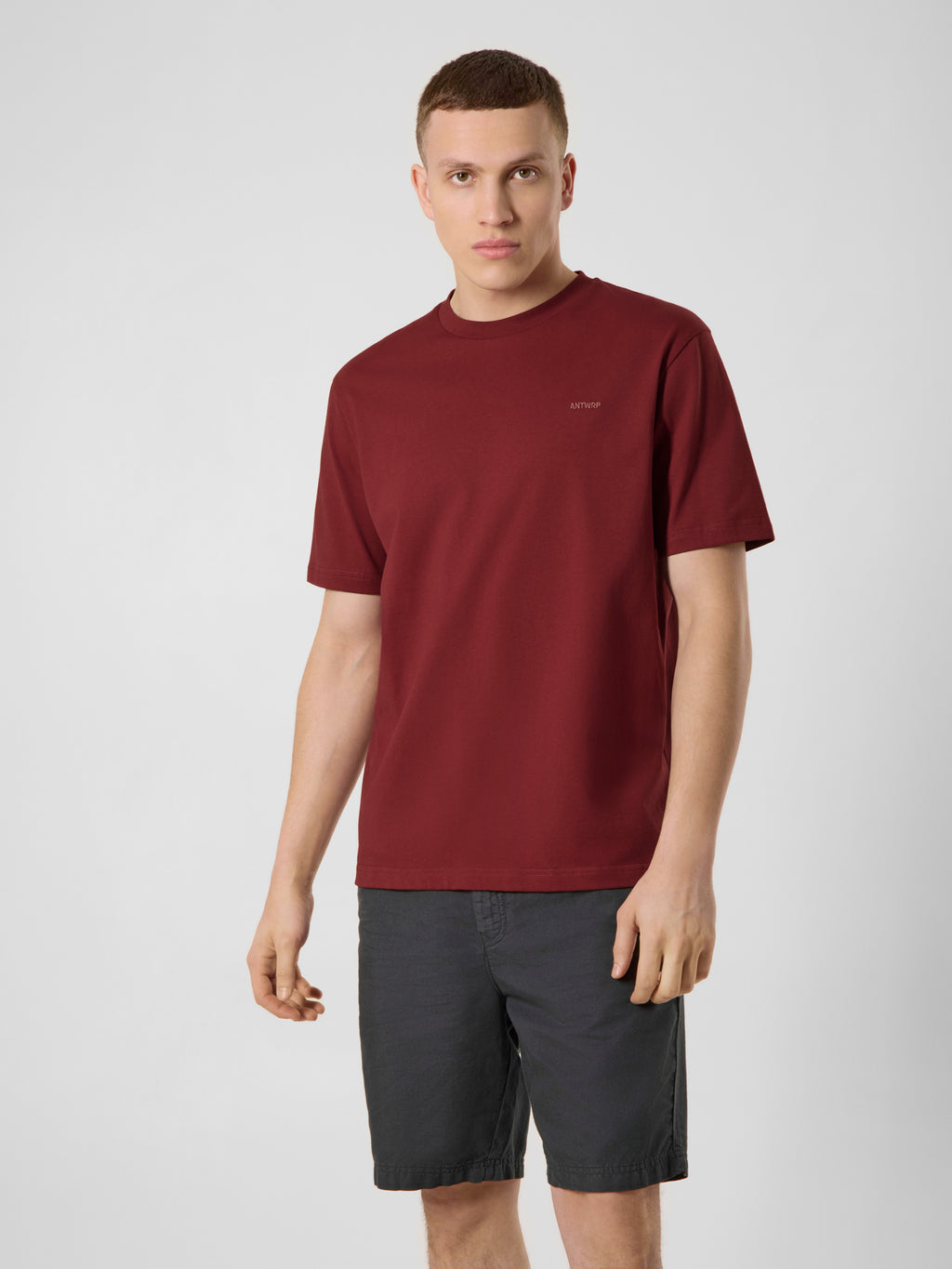 T-shirts korte mouw bordeaux ANTWRP