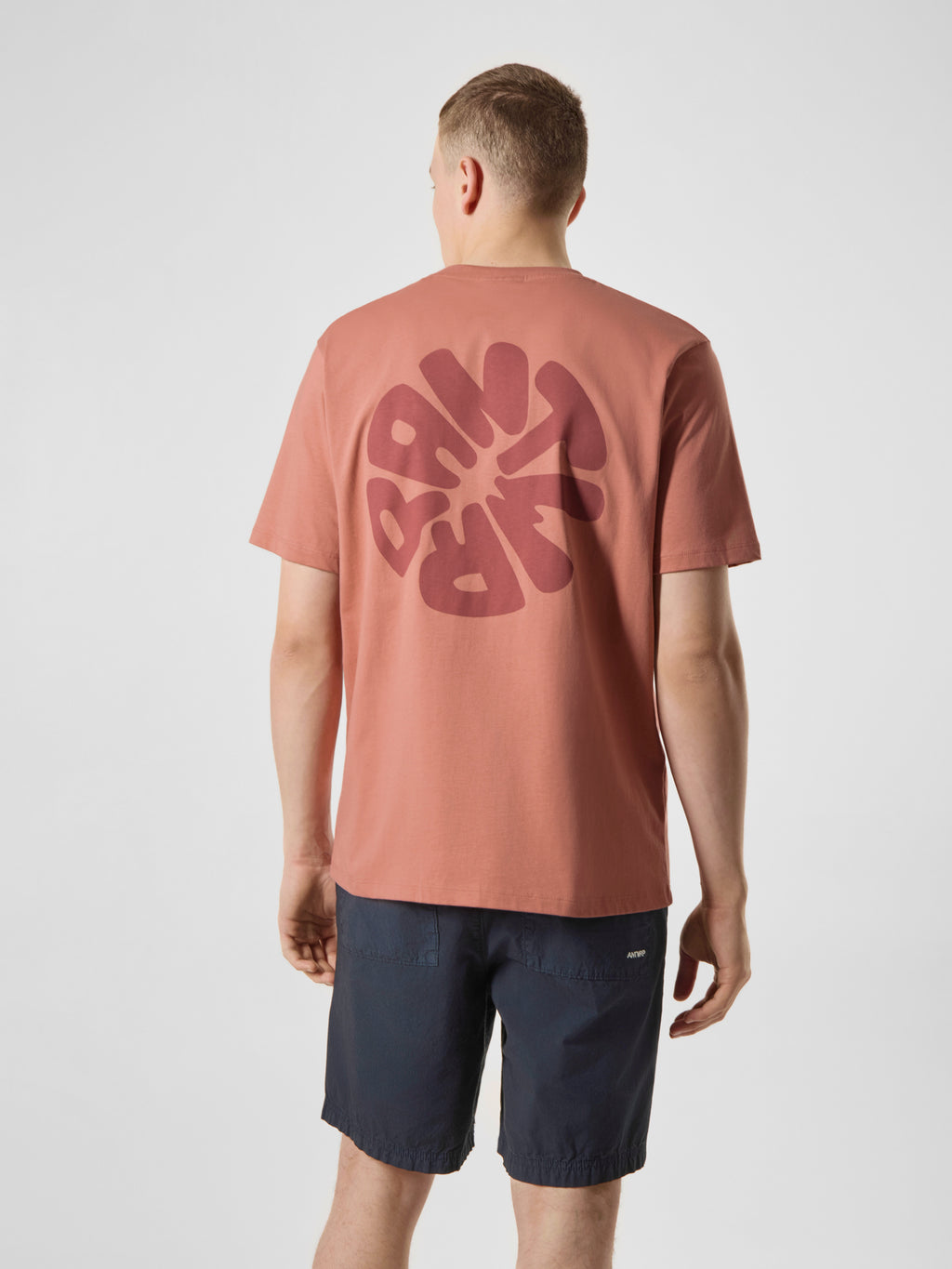 T-shirts korte mouw oranje ANTWRP