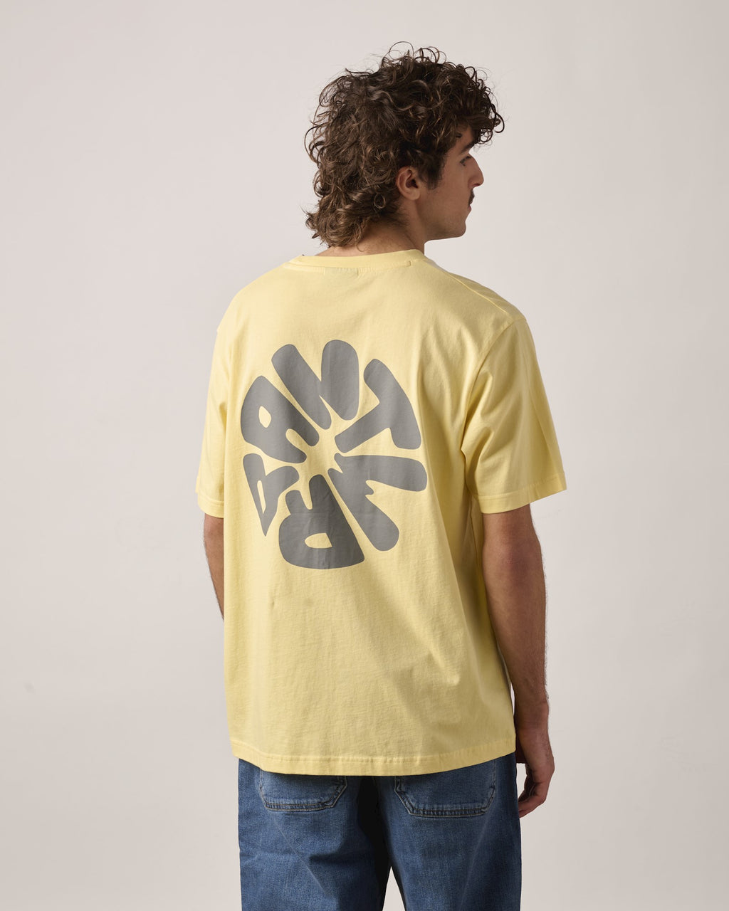 T-shirts korte mouw geel ANTWRP