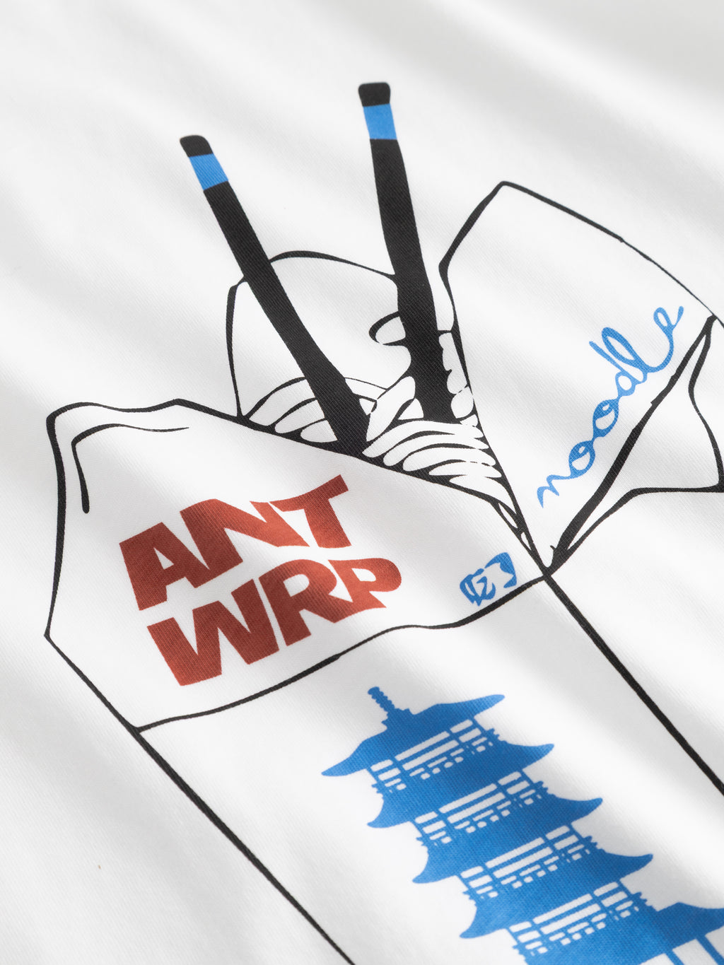 T-shirts korte mouw wit ANTWRP