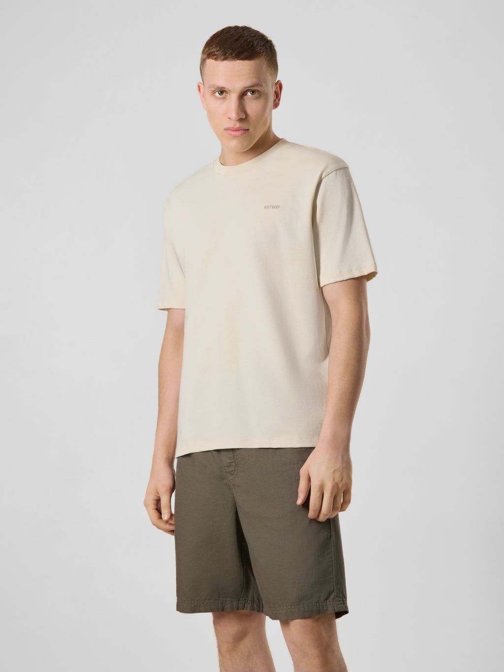 T-shirts korte mouw beige ANTWRP