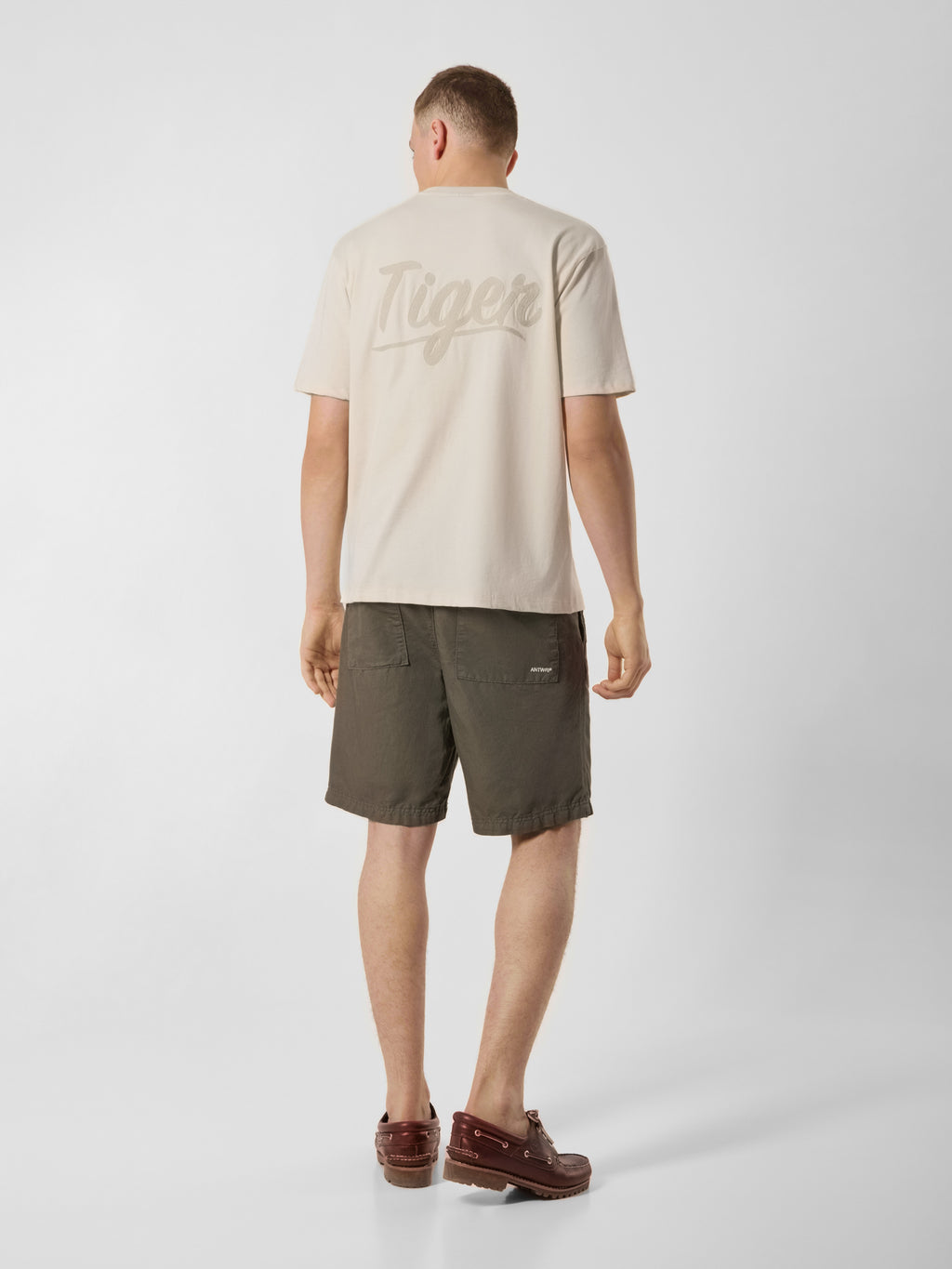 T-shirts korte mouw beige ANTWRP