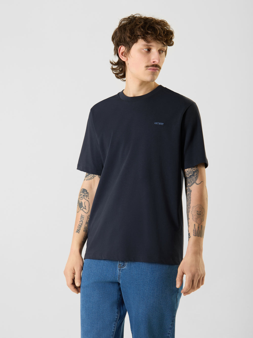 T-shirts korte mouw navy ANTWRP