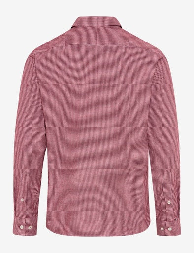 Hemden lange mouw rood BRAX